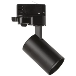 Marco 2 Mini LED-spot, 3-fase skinne, svart, 2 800 K