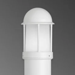 Marco veilampe i aluminium, hvit