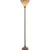 Marla - gulvlampe i tiffanystil