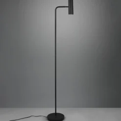 Marley gulvlampe, svart, høyde 151 cm, metall