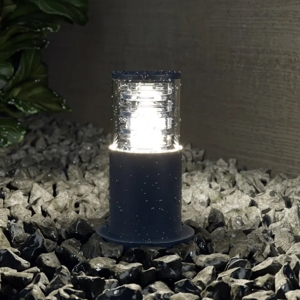 Maytoni Bronx sokkellampe, svart