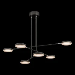 Maytoni Fad LED-hengelampe dreibare skjermer 6 lk