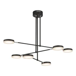 Maytoni Fad LED-hengelampe dreibare skjermer 6 lk