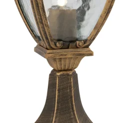 Maytoni Fleur sokkellampe, gull