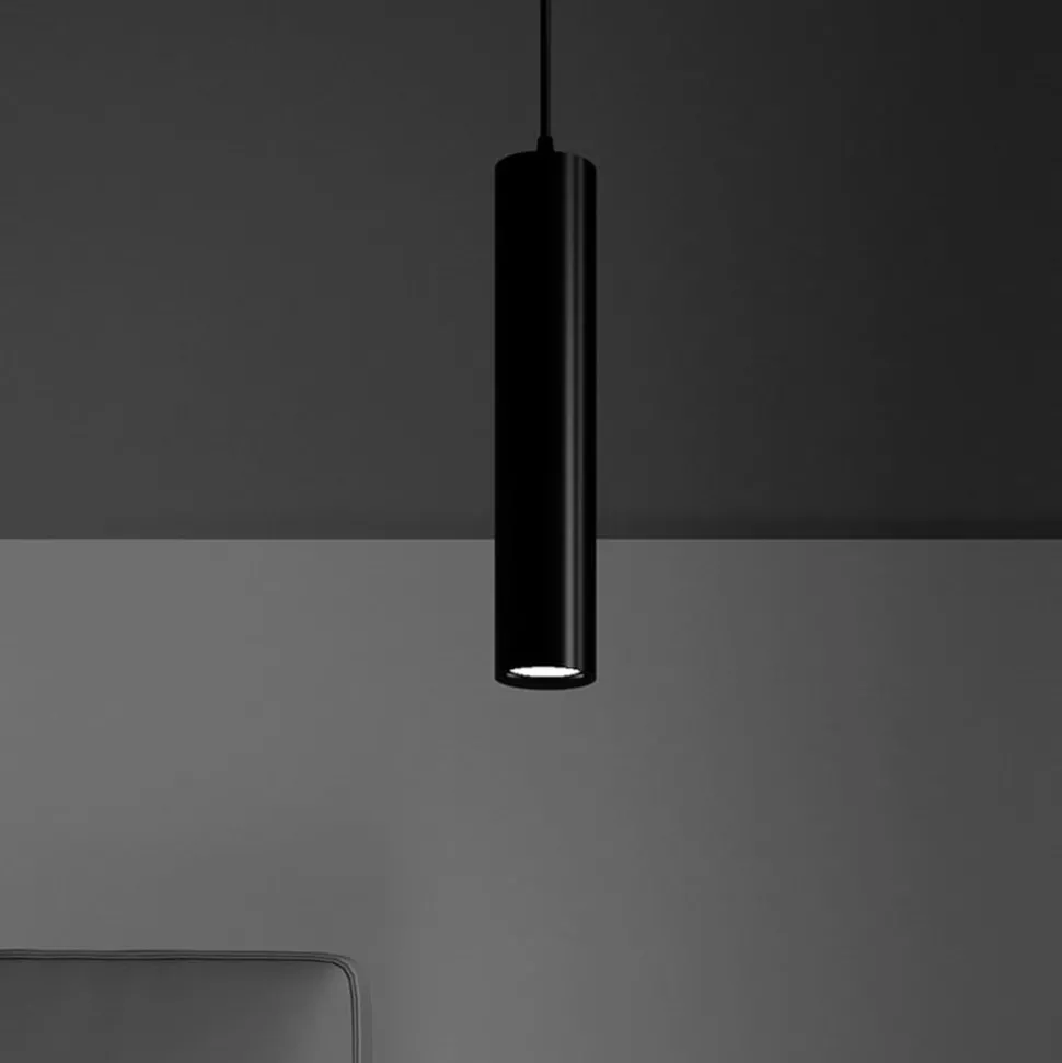 Maytoni Focus hengelampe, Unity-system, GU10, svart