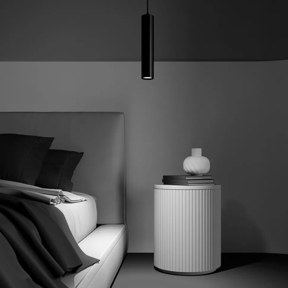 Maytoni Focus hengelampe, Unity-system, GU10, svart