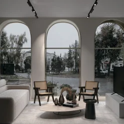 Maytoni Focus skinnespotlight, GU10, Unity-system, svart