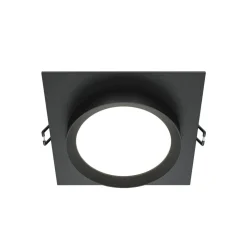 Maytoni Hoop innfellingslampe, kantet, svart