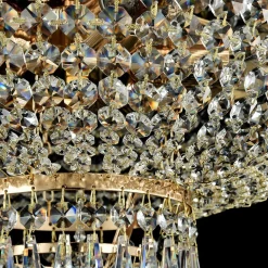 Maytoni Palace lysekrone med krystallskjerm