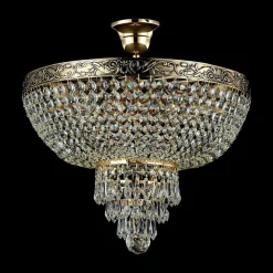 Maytoni Palace lysekrone med krystallskjerm