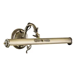 Maytoni Picasso vegglampe, bildelampe i bronse