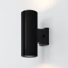 Maytoni Rando utendørs vegglampe 2 lyskilder svart
