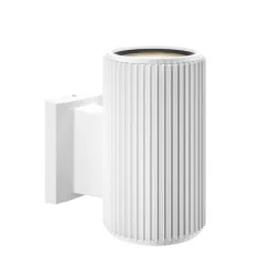 Maytoni Rando utendørs vegglampe, 1 lyskilde, hvit