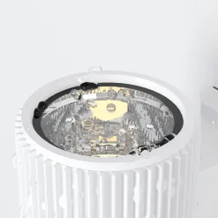 Maytoni Rando utendørs vegglampe, 1 lyskilde, hvit