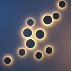 Maytoni Wald utendørs LED-vegglampe, 3000K, grafitt