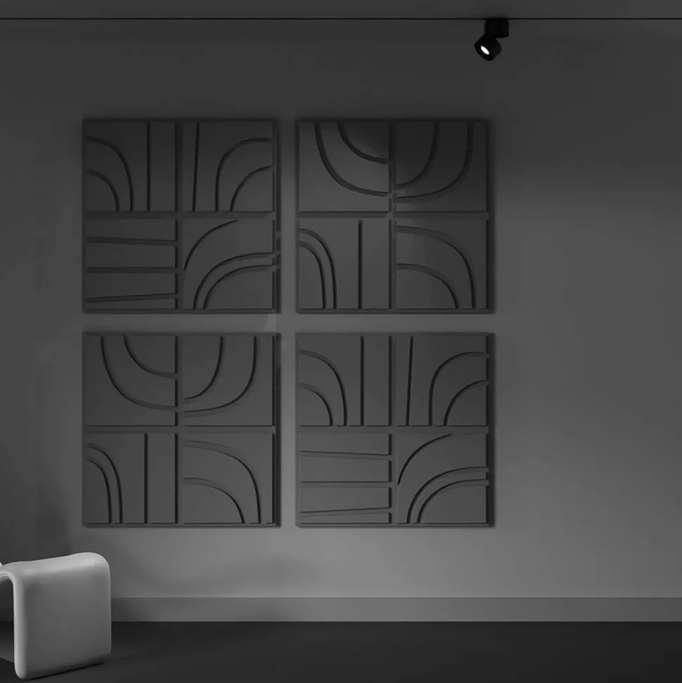 Maytoni Yin LED-spotlight Unity-system, Triac, 930, svart