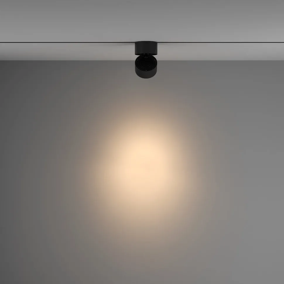 Maytoni Yin LED-spotlight Unity-system, Triac, 930, svart