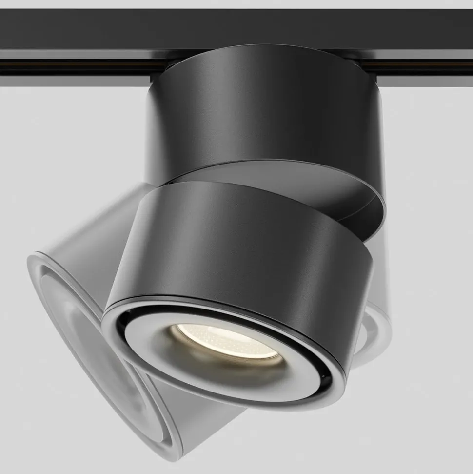 Maytoni Yin LED-spotlight Unity-system, Triac, 930, svart