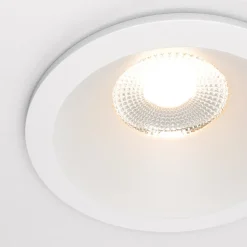 Maytoni Zoom LED innfellingslampe 930 IP65 rund triac, hvit