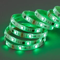 Med 164 lysfunksjoner - 500 cm RGB LED-stripe Mo