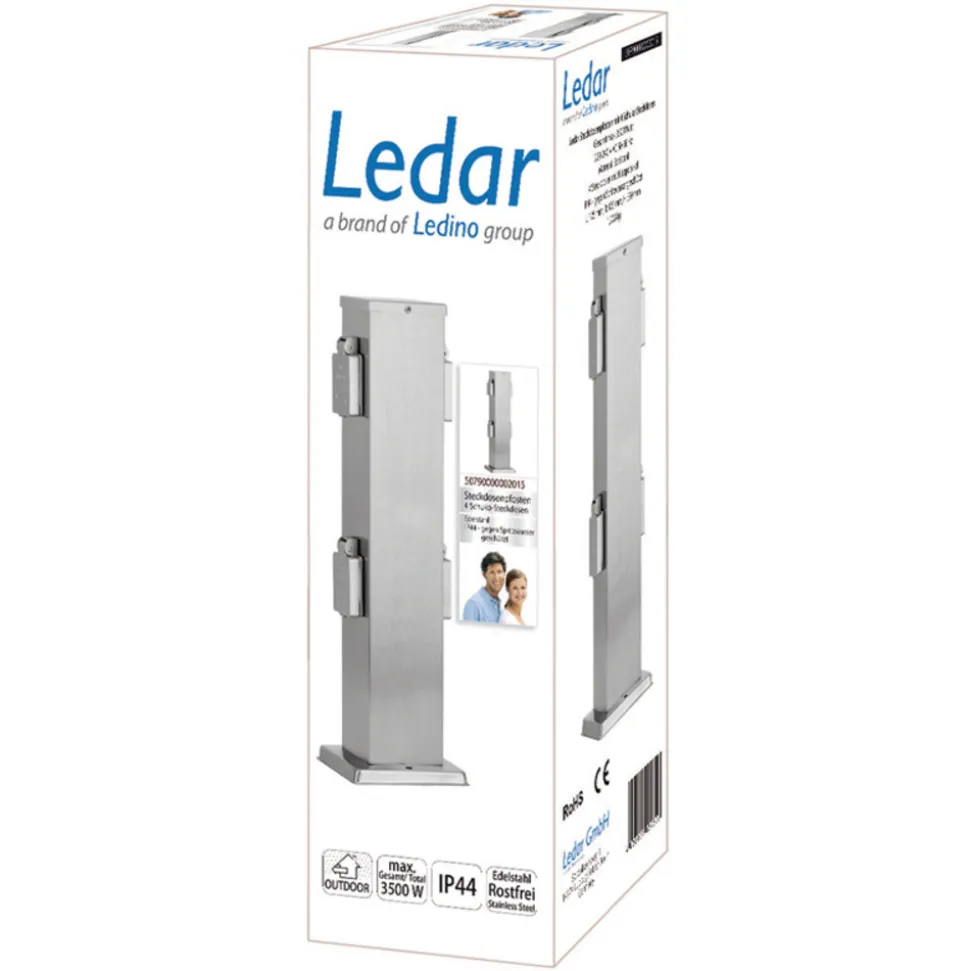 Med 4 stikkontakter - energistasjon Outdoor