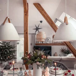 Med læroppheng - LED-pendellampe Strap 36