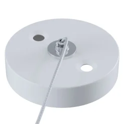 Metallopphengskinne, 1-fase skinne, hvit