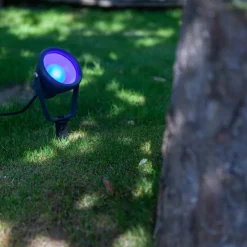 Mini Leto LED-jordspyd, RGBW smart kontrollerbar