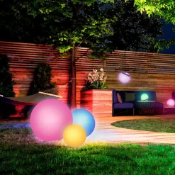 Müller Licht fargetone Calluna Solar, CCT, RGB, Ø 45 cm