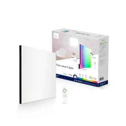 Müller Licht tint Aris LED-panel 45x45 cm, svart