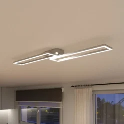 Müller Licht tint LED taklampe Ciso, RGB, CCT, sølv