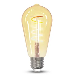 Müller Licht tint LED-pære retro gold E27 5,5W