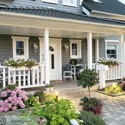 Müller Licht tint Petunia LED-gatelampe sett med 3 stk