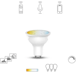 Müller Licht tint white LED-pære GU10 5,1W, CCT
