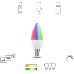 Müller Licht tint white+color LED-pære E14 4,9W