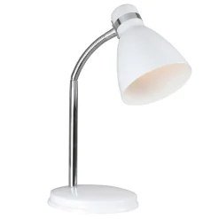 Moderne bordlampe CYCLONE hvit