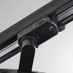 Molto Luce LED 3-faset skinnespot Mag, svart, 827