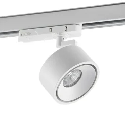 Molto Luce LED 3-faset skinnespotlight Magis, hvit, 827