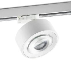 Molto Luce LED 3-faset skinnespot Mag, hvit, 827