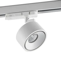 Molto Luce LED 3-faset skinnespot Magis, hvit, 830