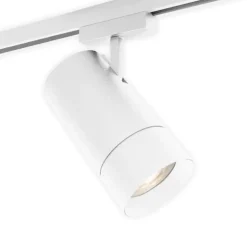 Mova S Volare GU10 skinnespotlight, hvit