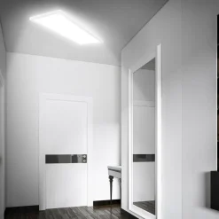 Move LED-panel, sensor, 58 x 20 cm, IP44, plast, hvit