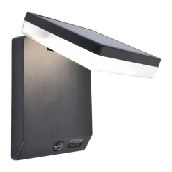 Moze LED-solcellelampe, justerbar med sensor