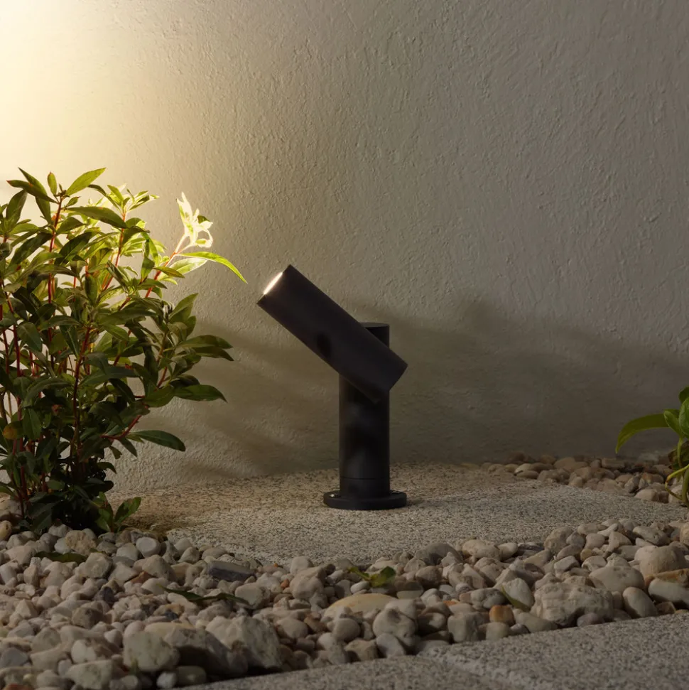 Narea LED-sokkellampe, justerbar, 14 cm