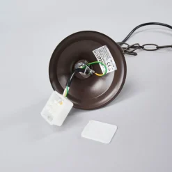 Nautica hengelampe i antikk look 26 cm