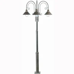 Nautica lyktestolpe med tre lys