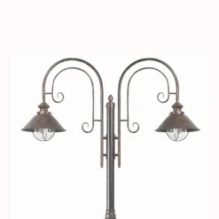 Nautica lyktestolpe med to lys