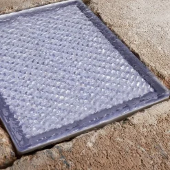 Nedfelt lampe Tabit, 20 x 20 cm, gangbar