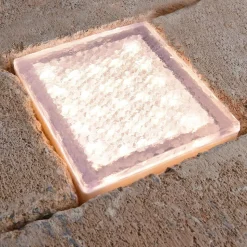 Nedfelt lampe Tabit, 10 x 10 cm, gangbar