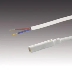 Nettilkoblingskabel HVLCS 42/2000, 2 m, trådhylser